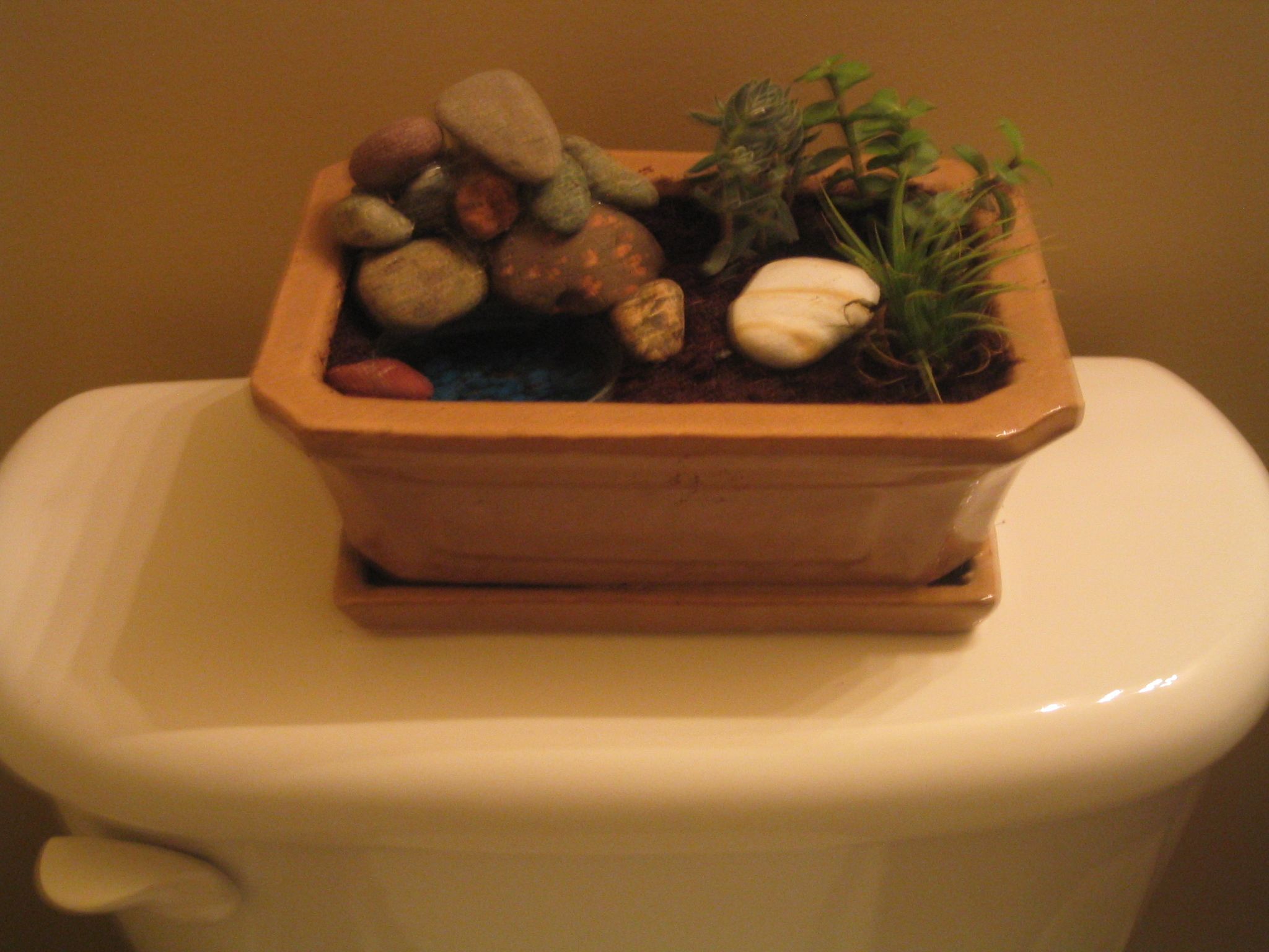 Toilet Powered Deodorant Zen Garden