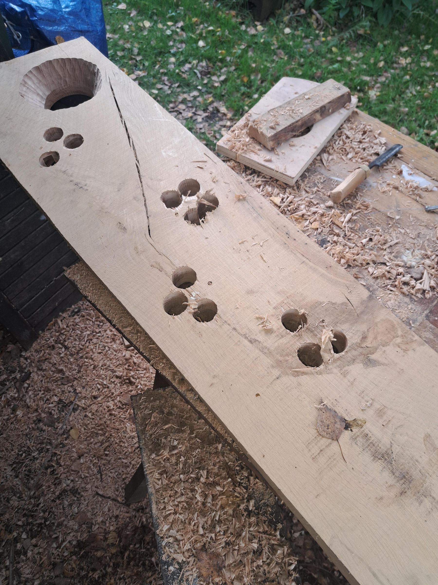 Cutting the Holes