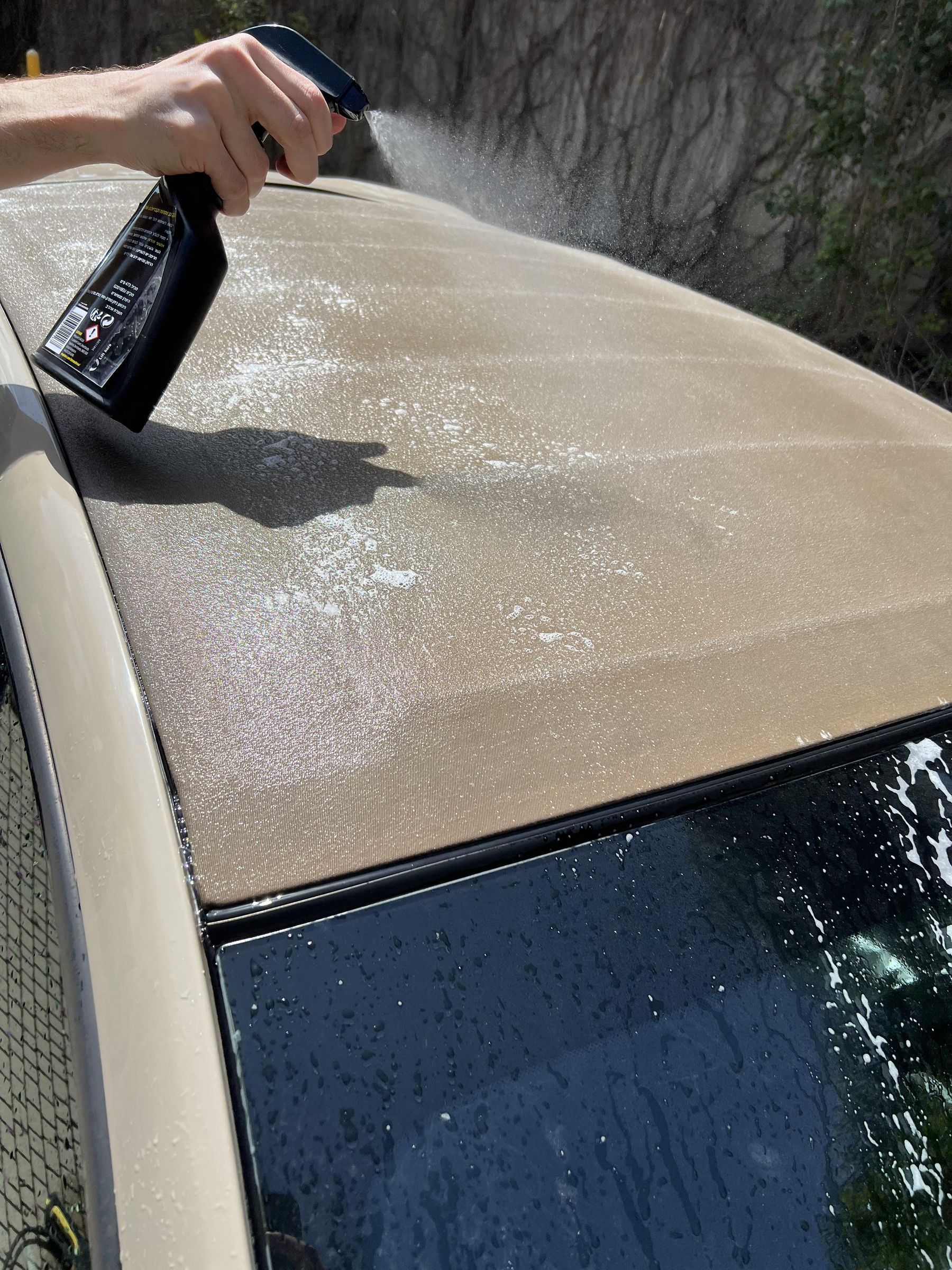 Cleaning Mold Off a Soft Convertible Top 6 Steps (with Pictures