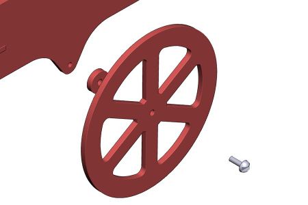 Attaching the Wheels