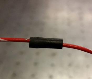 Apply the Heat Shrink: