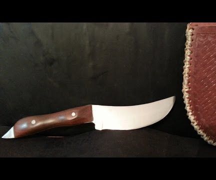 How to make a knife from a lawn mower blade