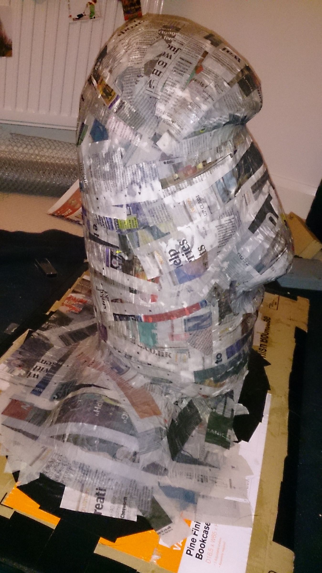 Giant Easter Island Head Costume 9 Steps Instructables