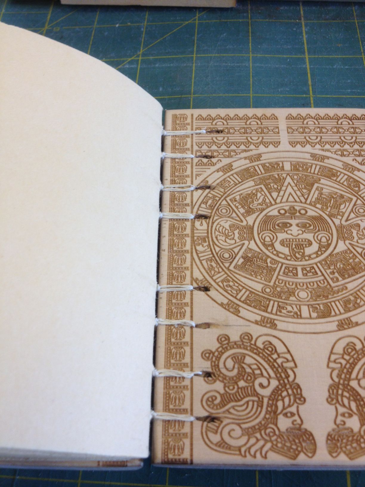 30 Degree Drilling Jig for Coptic Binding on the Spine of Thick Covers