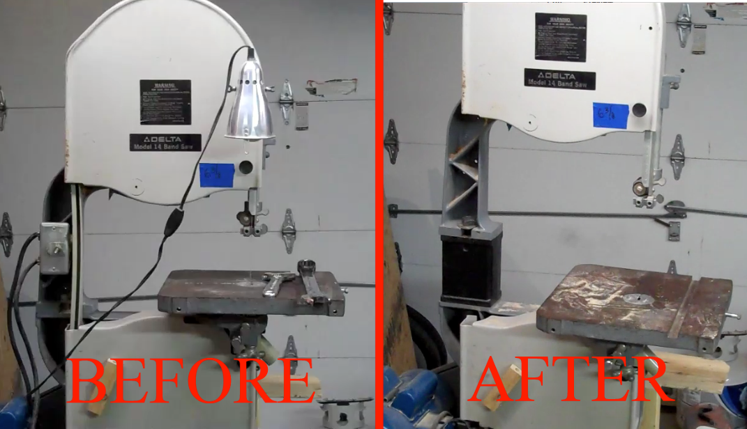 HOW TO: Add a Bandsaw Height Extension