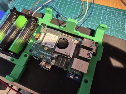 Hard Case Cyber Deck - Raspberry Pi Touch Screen : 11 Steps (with ...