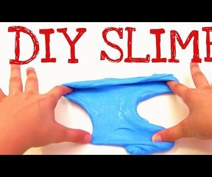 How to Make SLIME Without Borax, Detergent or Liquid Starch