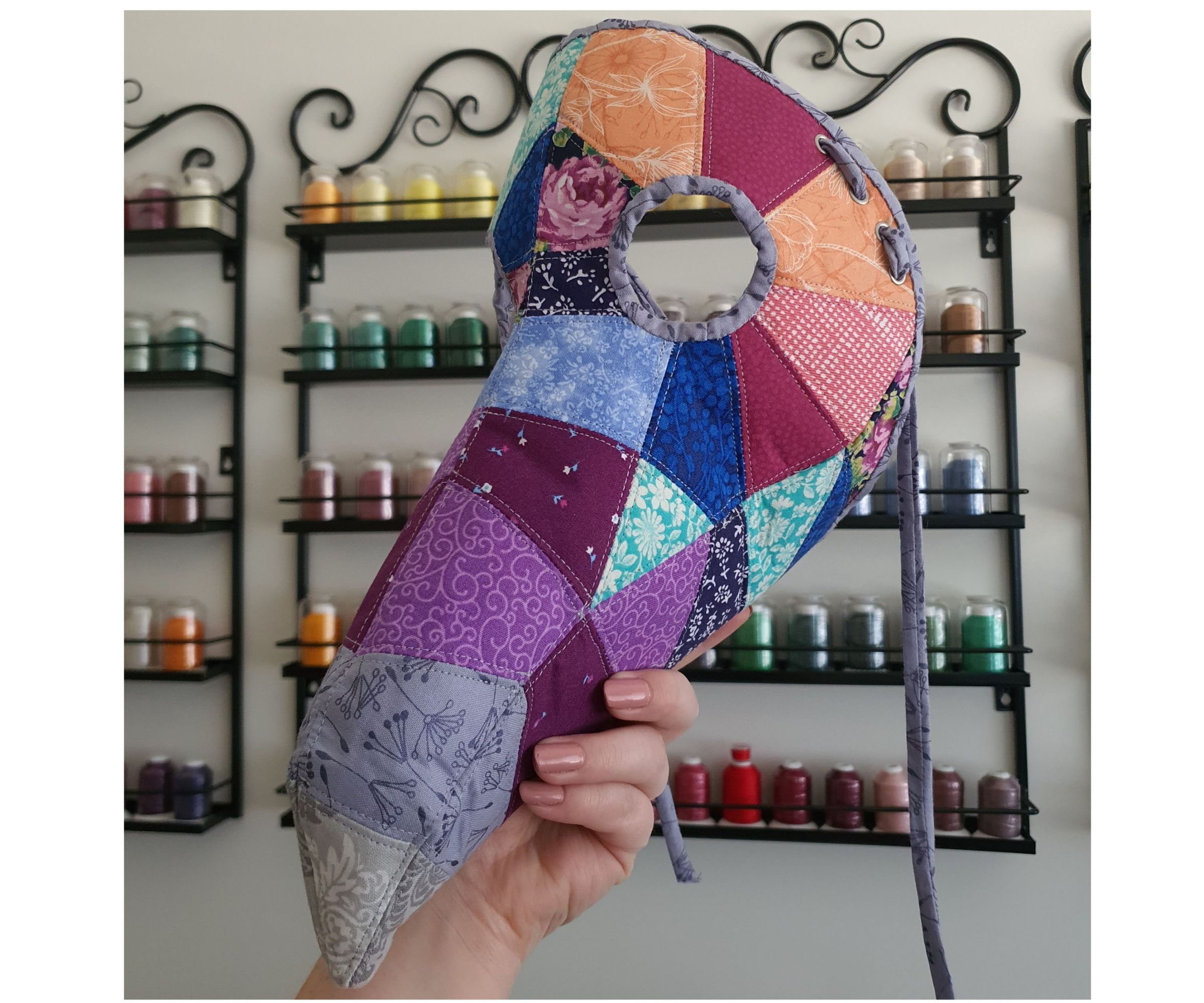 Quilted Plague Doctor Mask