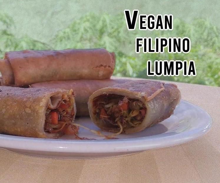Vegan Filipino Lumpia (Filipino Spring Rolls)