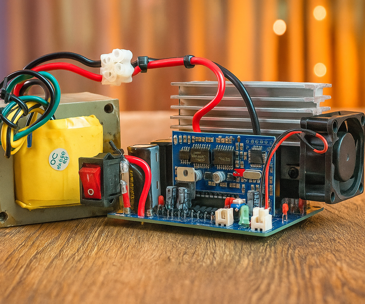 How to Make a Pure Sine Wave Inverter Using the EGS002 Module and UPS Transformer