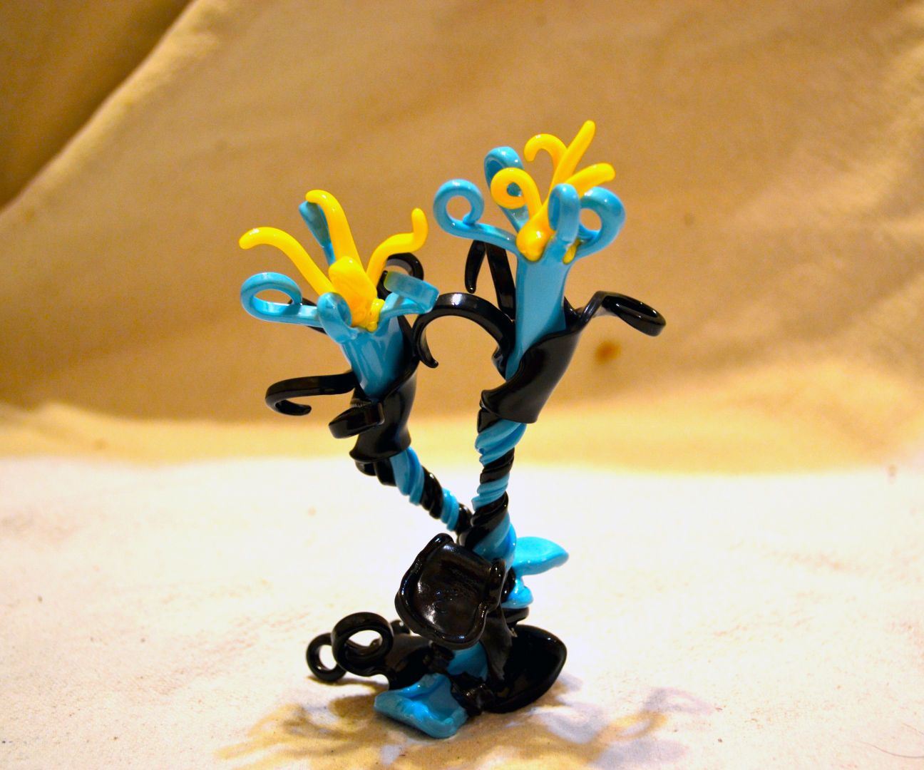 Natural Synthetics (Plastic Fork Sculpture)