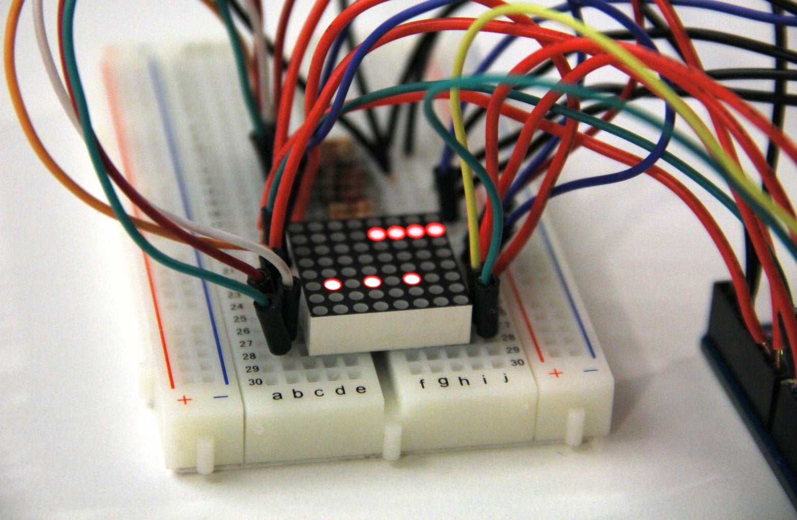 Using an Array to Store and Set the States of an LED Matrix