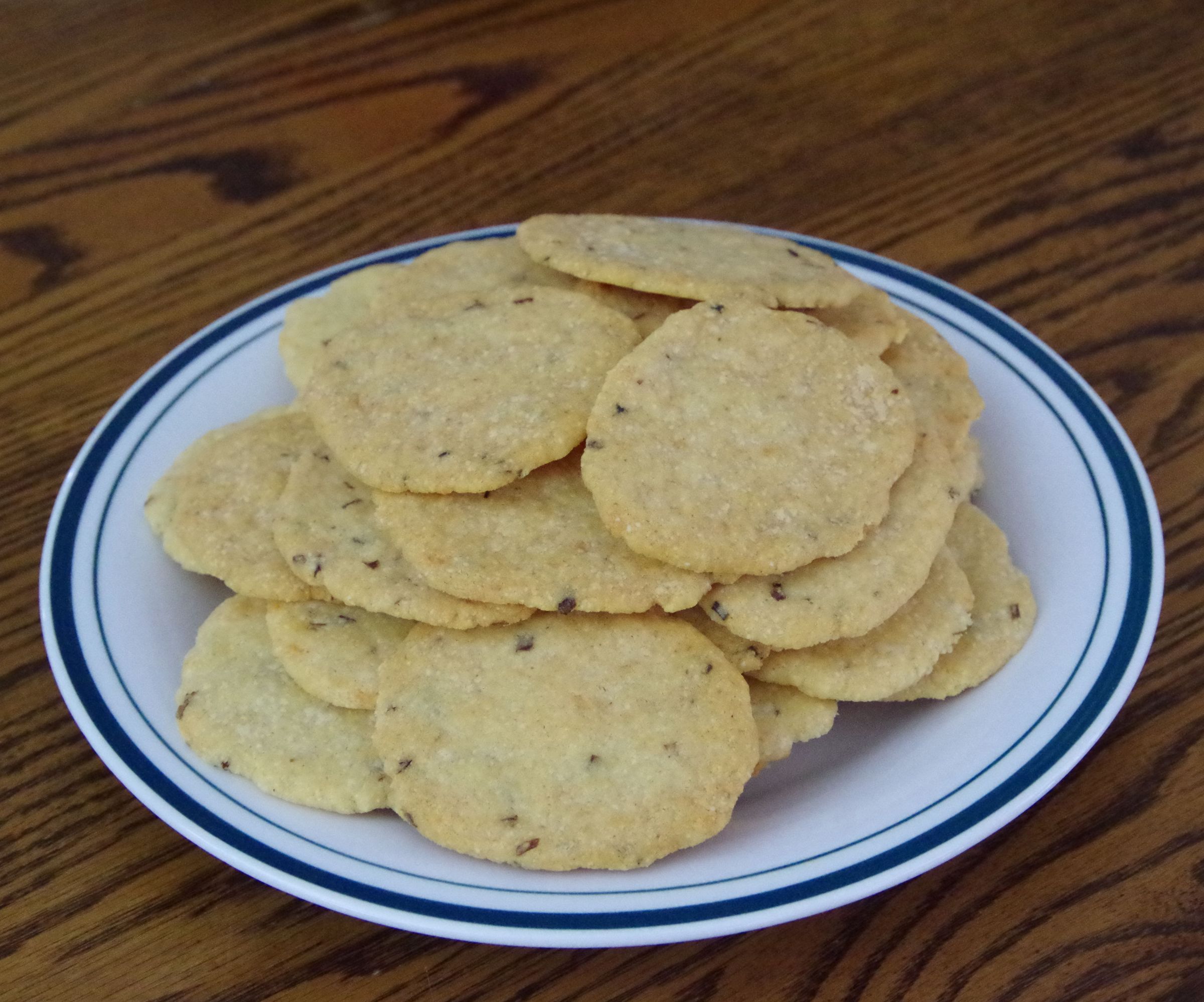 Gluten Free White Cheddar Cheese Crackers
