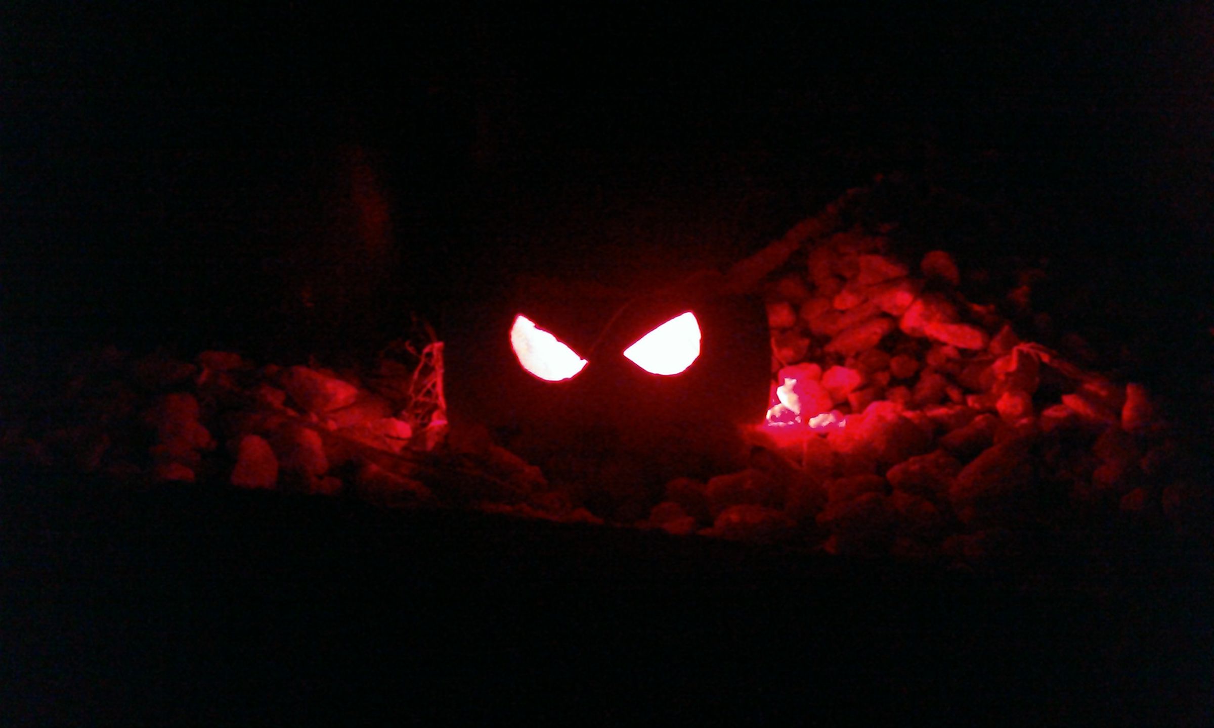 Toilet Paper Roll Spooky Eyes