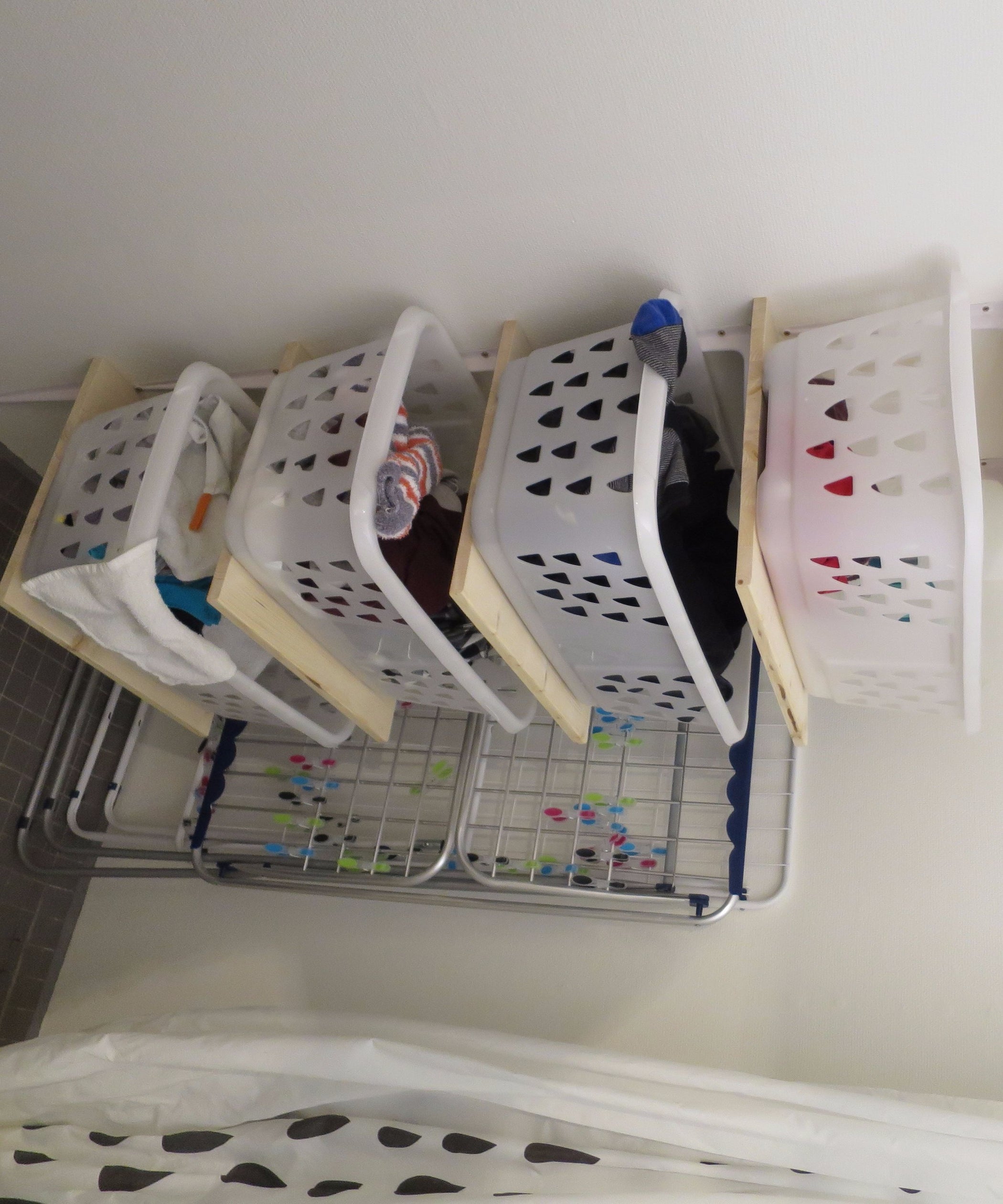 Space Saving Laundry Sorting System (with Pictures) Instructables