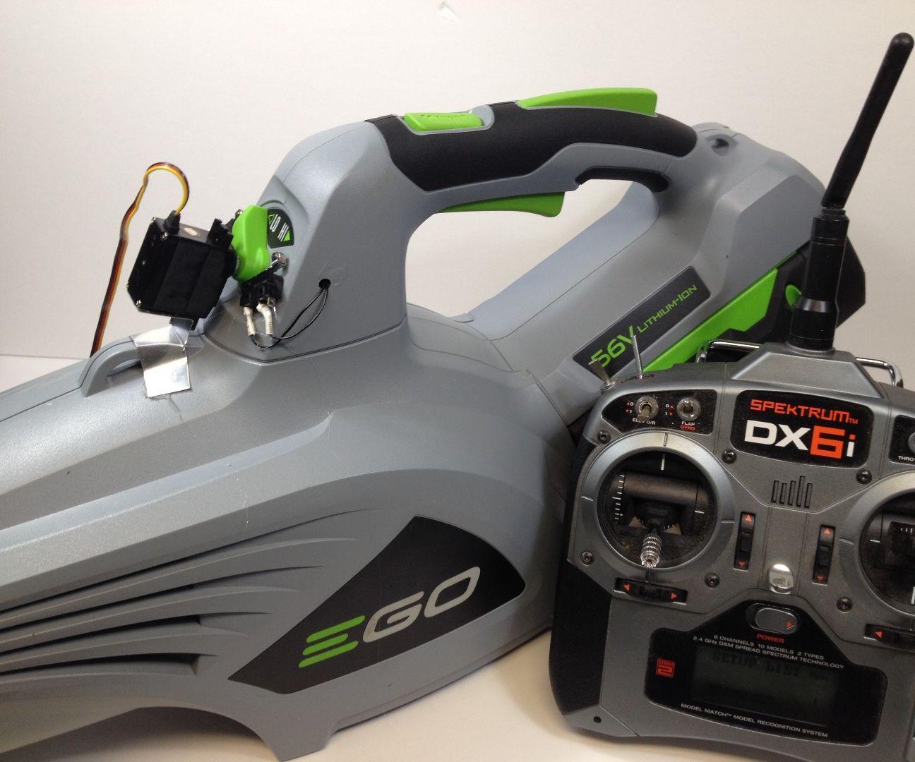 Remote Controlled Leaf Blower