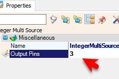 In Visuino Set Components