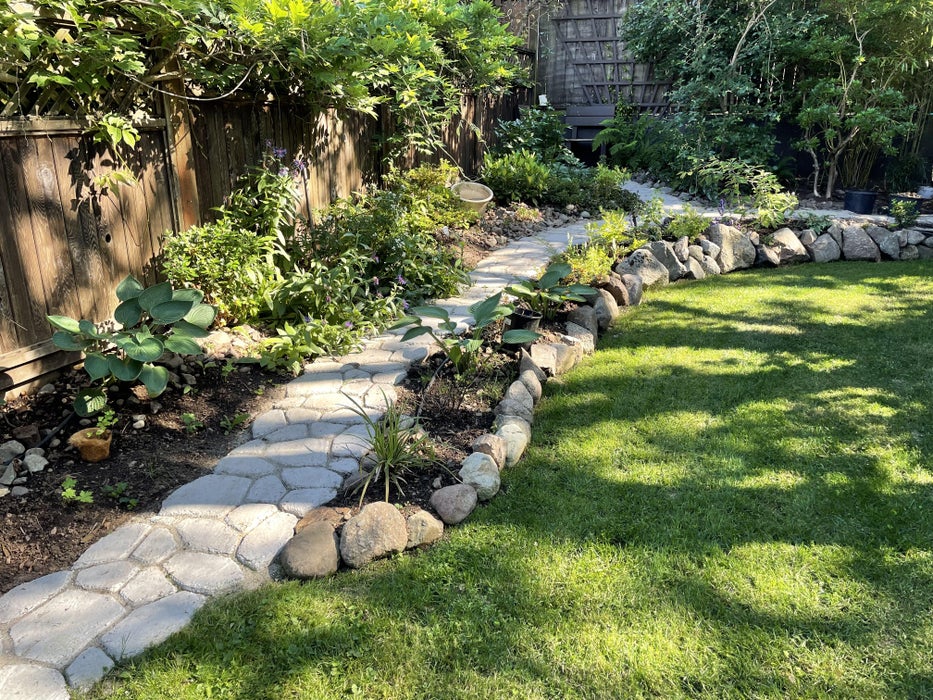 Rustic Stone Garden Path