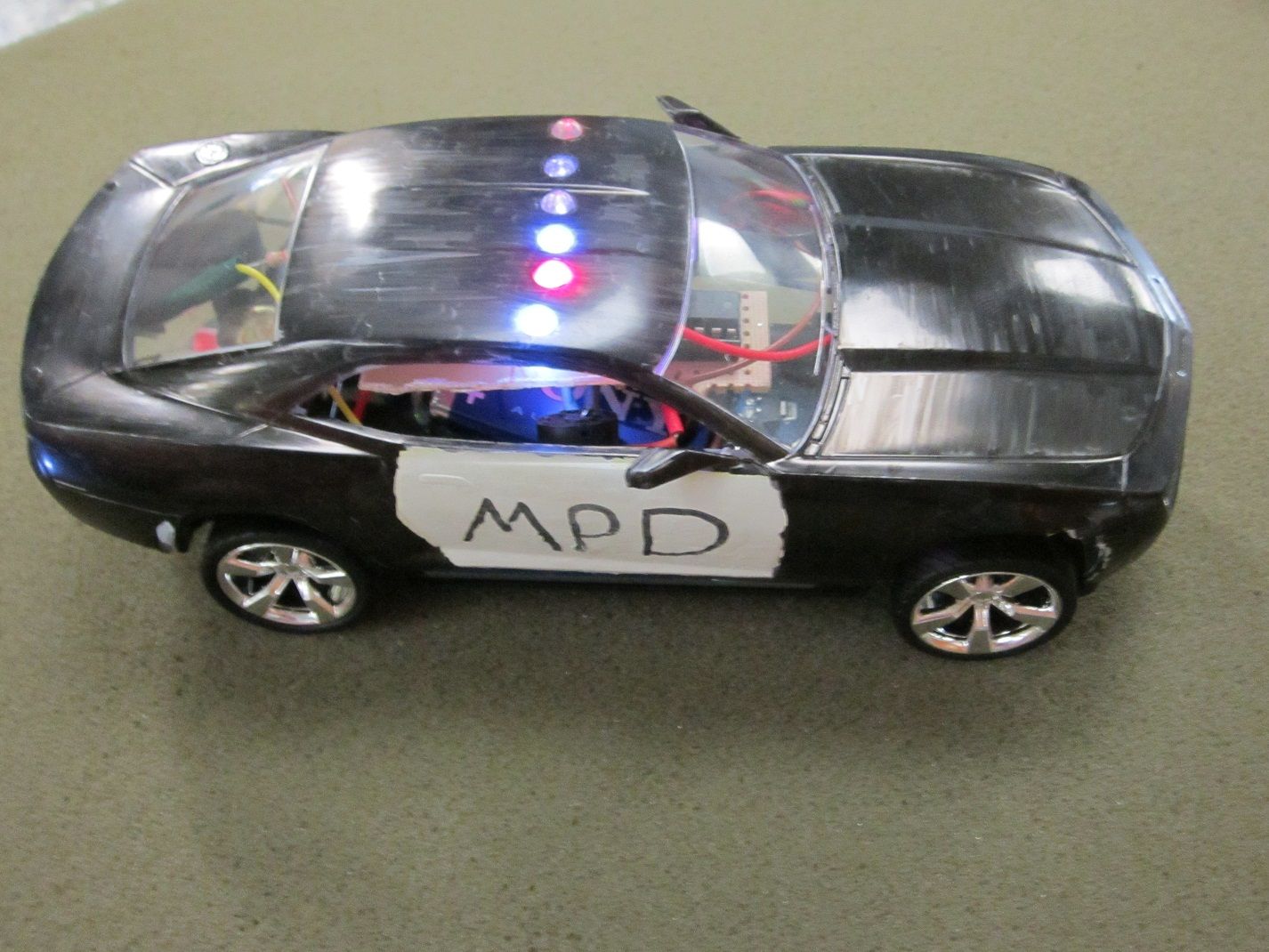 Model Police Car