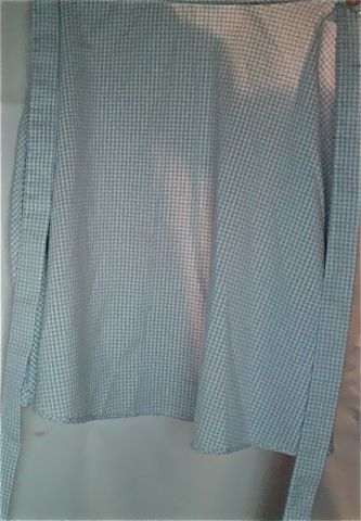 Girl's Aprons With Matching Coverings