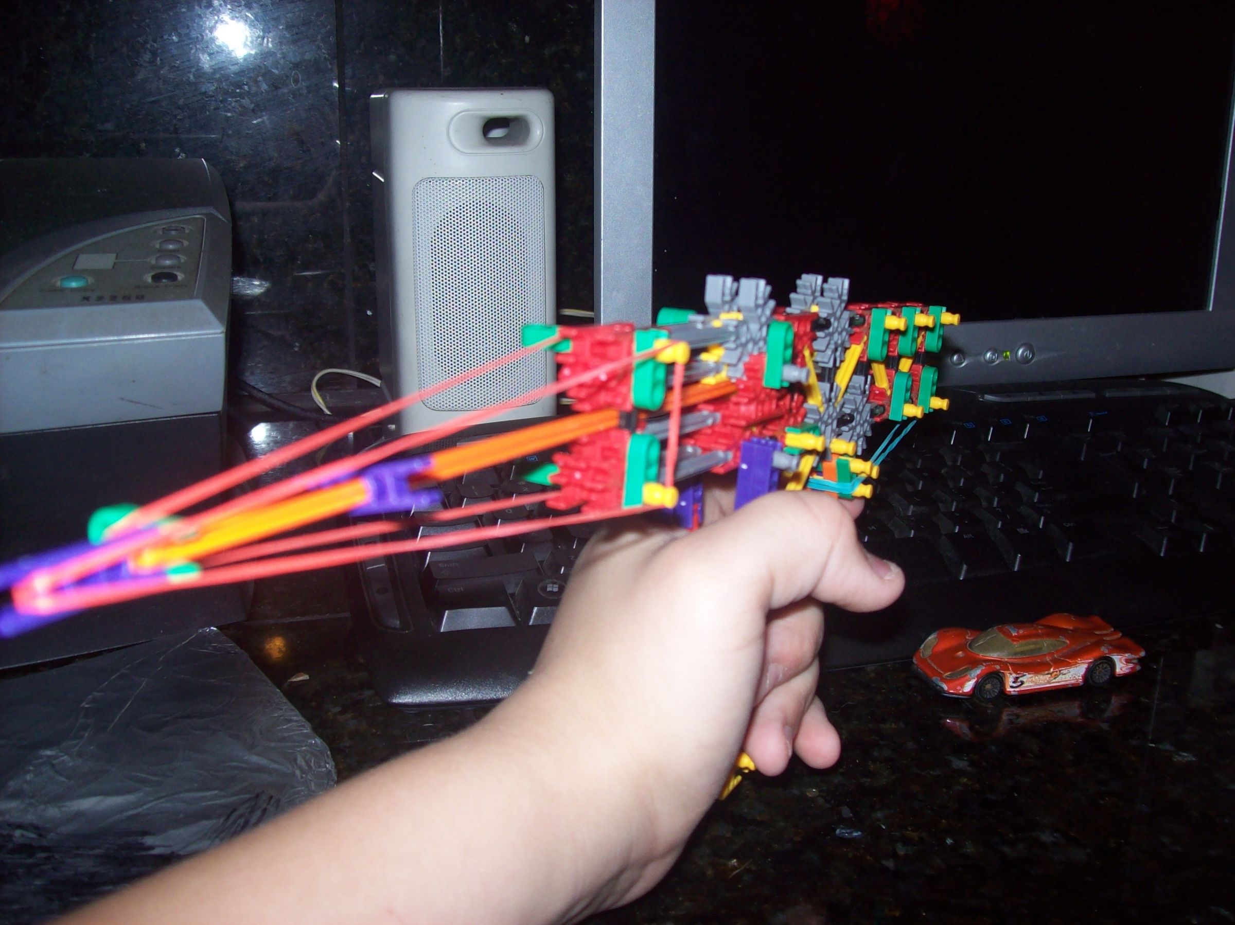 knex minis, gun with true trigger