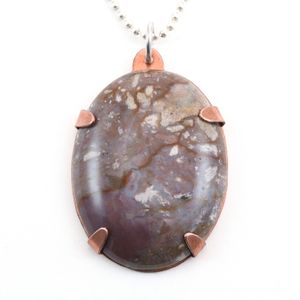 How to Make a Necklace With Tab Set Pendants - Step by Step Jewelry Making Video Tutorial