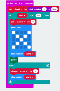 Micro:bit Gambling Game : 8 Steps - Instructables