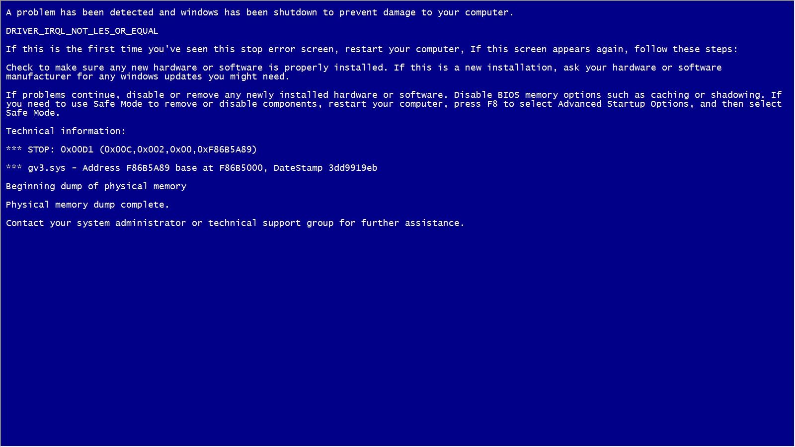 Batch Code] FAKE Blue Screen of Death : 5 Steps - Instructables