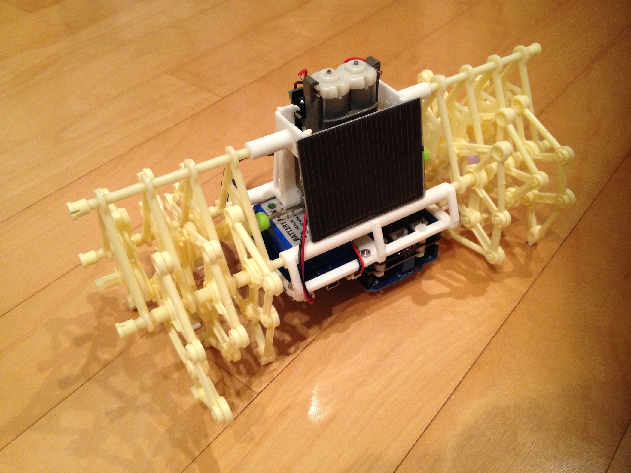 Strandbot - a Solar & Arduino Powered R/C Motorized Strandbeest : 7 ...