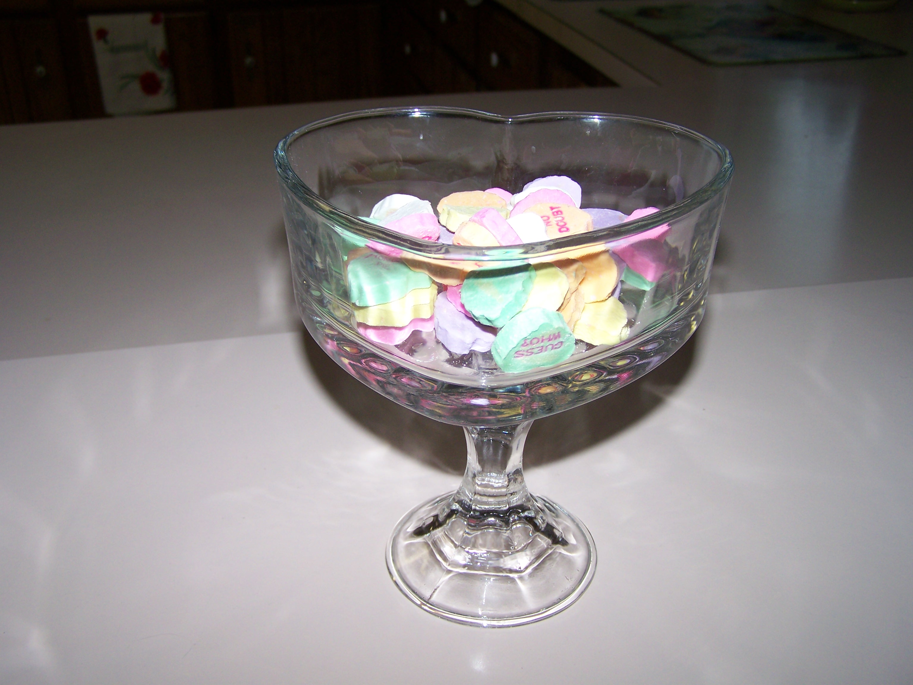 Sweetheart Pedestal Candy Dish