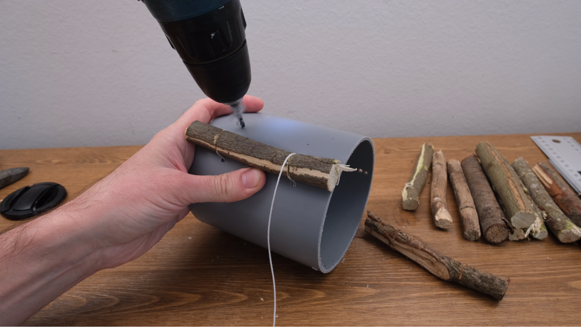 Attaching the Branches to the Pipe