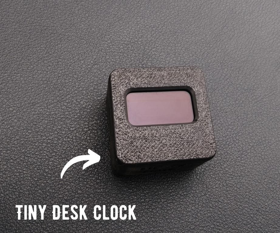 Next Time: a Tiny IoT Desk Clock