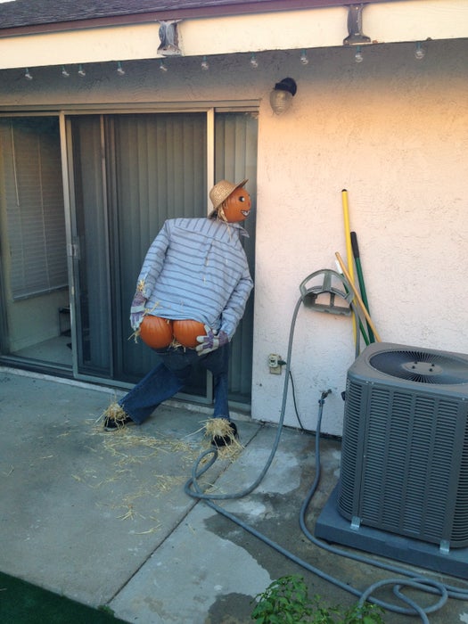 海外製変態案山子