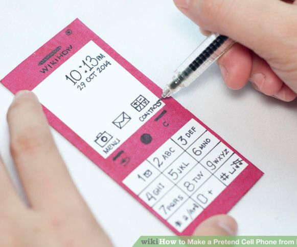 DIY Paper Working Phone