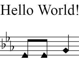 How to Print Shape Note Music