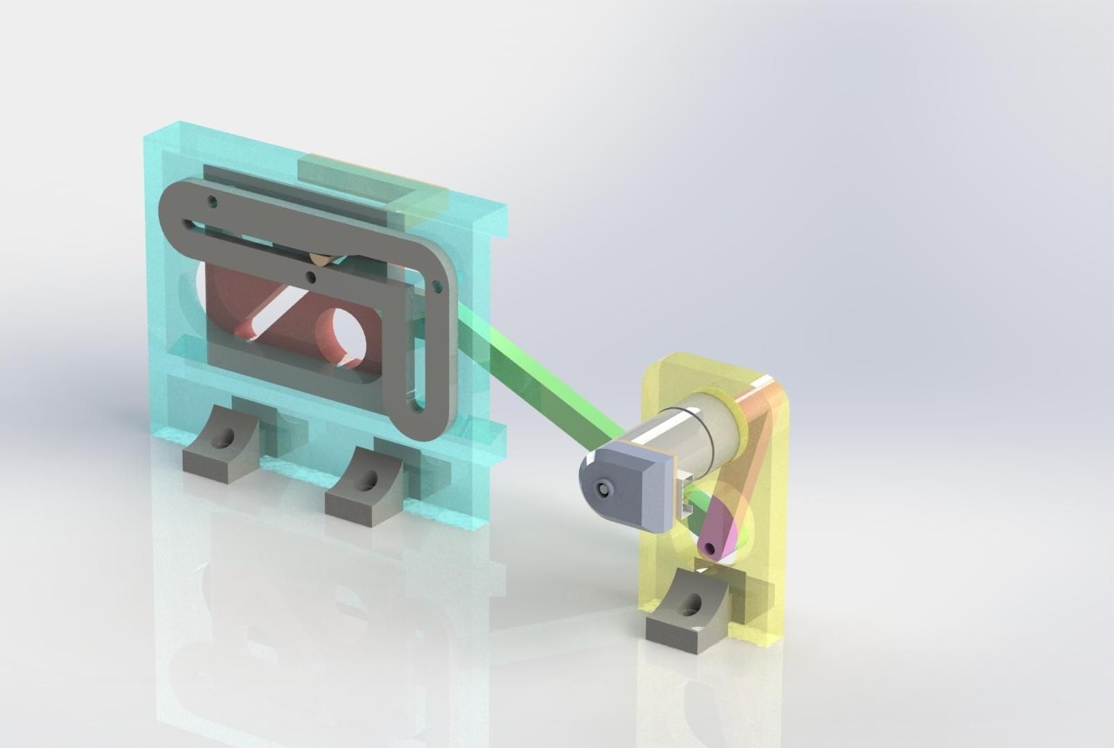 3D-Printed Pick and Place Mechanism