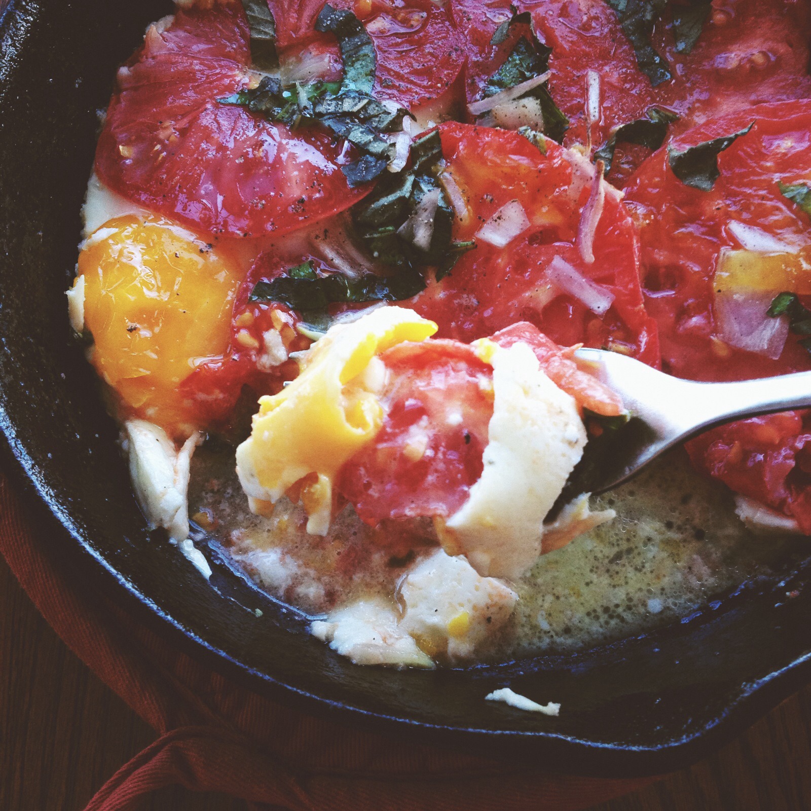 Cast Iron Baked Eggs 9 Steps (with Pictures) Instructables