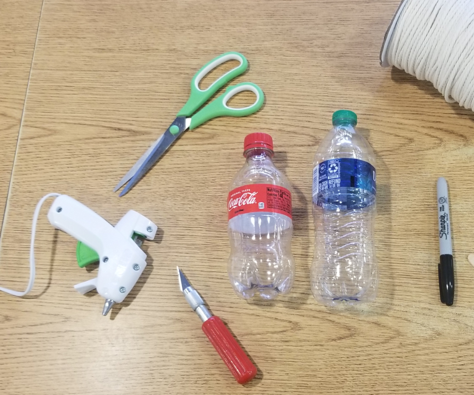 Upcycled Soda Bottle Bird Feeder 