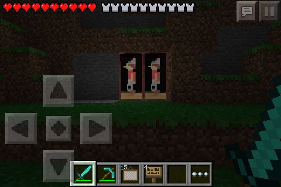Minecraft Hidden Door