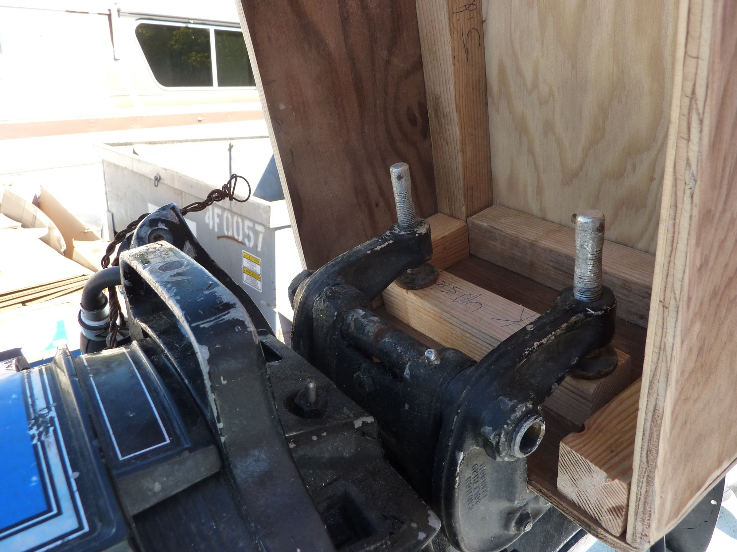 How to Assemble a Wood Outboard Motor Mount 5 Steps Instructables