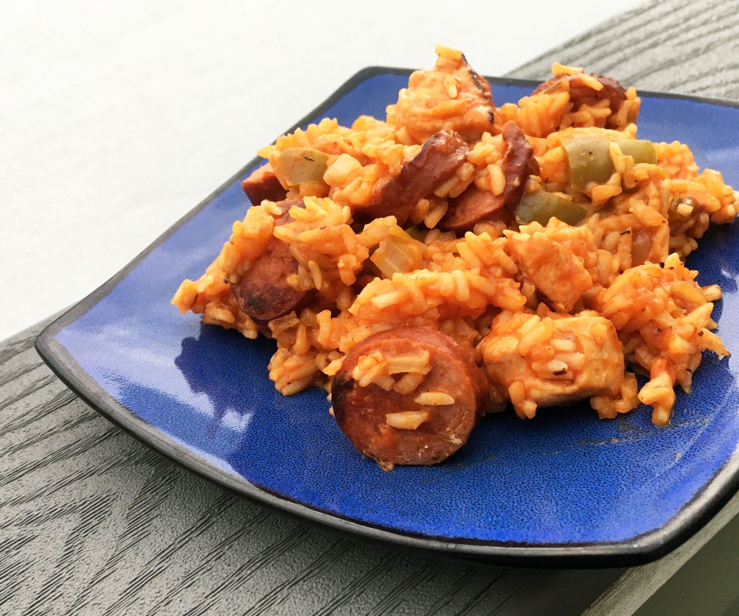 One Pot Family-Sized Jambalaya