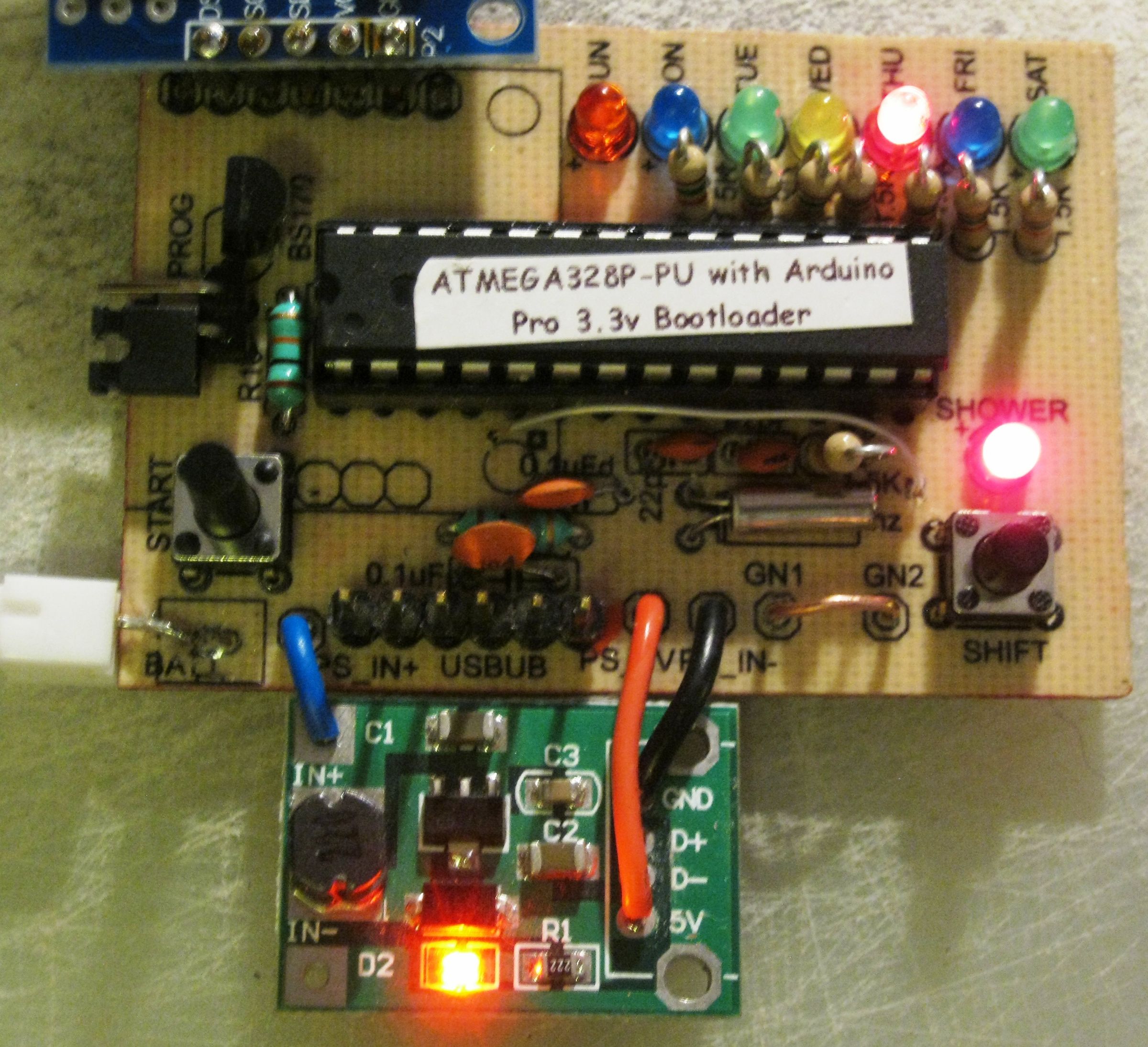 Arduino Shower Monitor 2