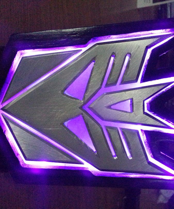 Transformers Lightup Sign