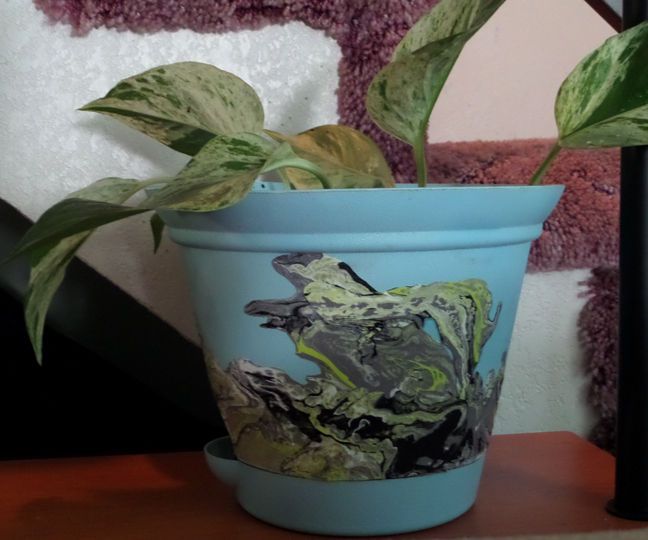 Trash to Artistic Treasure With House Paint!