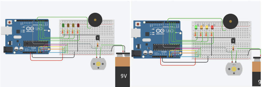 Water Level Indicator Using Arduino Tinker Cad : 3 Steps - Instructables