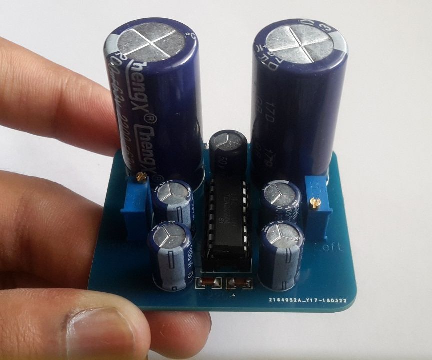 Class D Amplifier Using TEA2025 IC