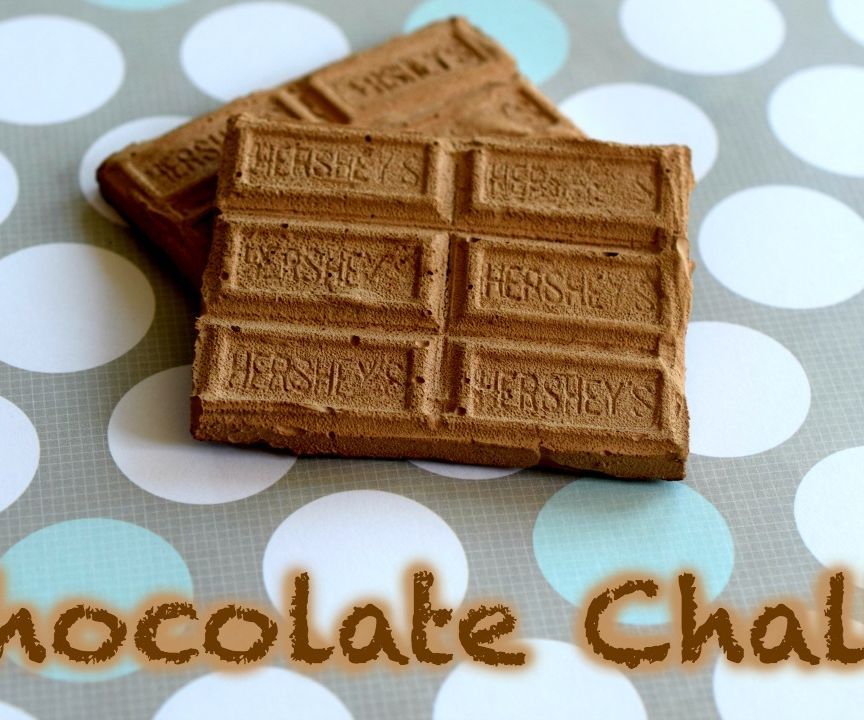 DIY Chocolate Chalk
