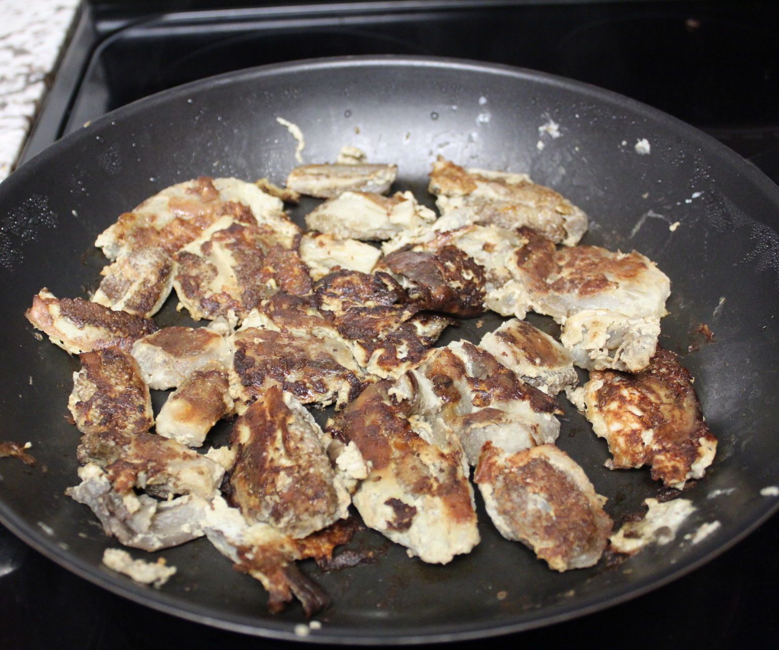 Cooking Tortang Talong (Filipino Eggplant Omelette)