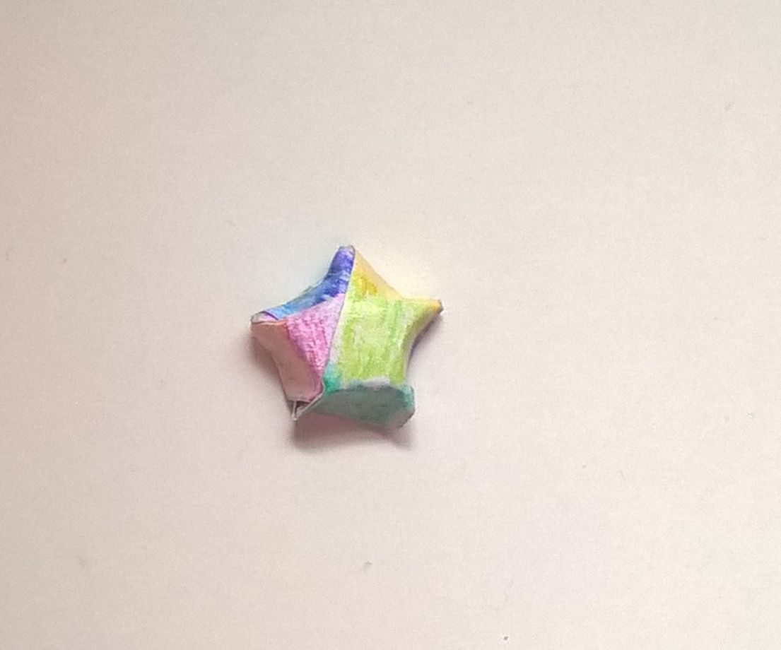 Rainbow Paper Stars!