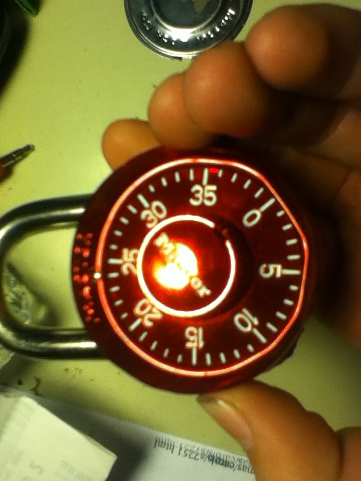 Find the Combination to Your Master Lock!